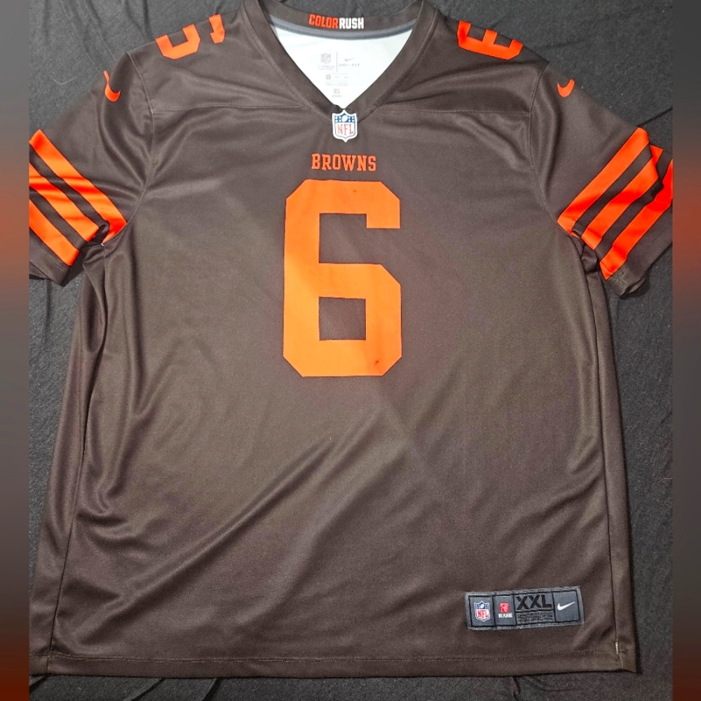 Cleveland Browns 2020 Color Rush nike jersey xxl mayfield #6